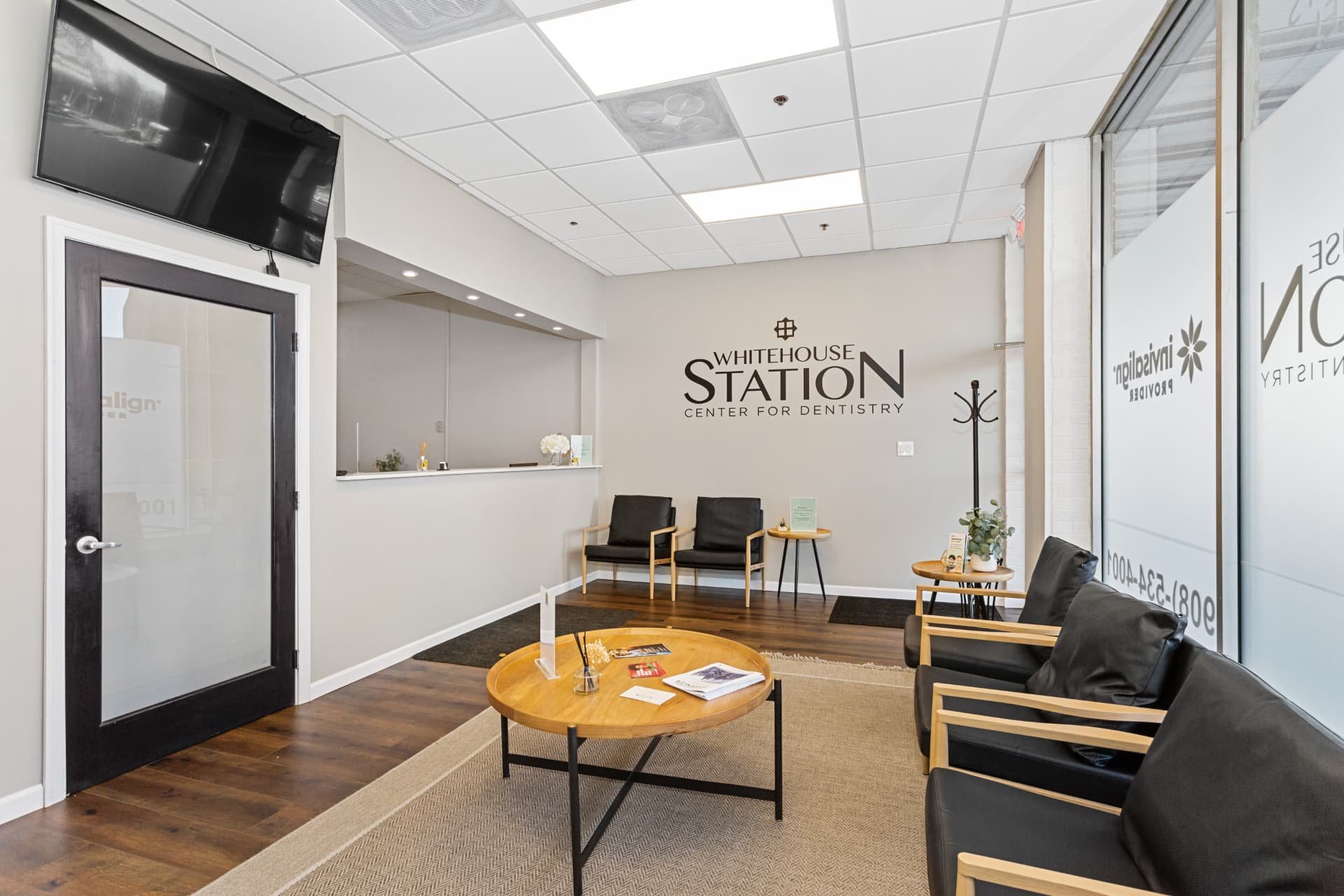 Waiting room at Whitehouse Station Center for Dentistry, a dental practice in Whitehouse Station, New Jersey
